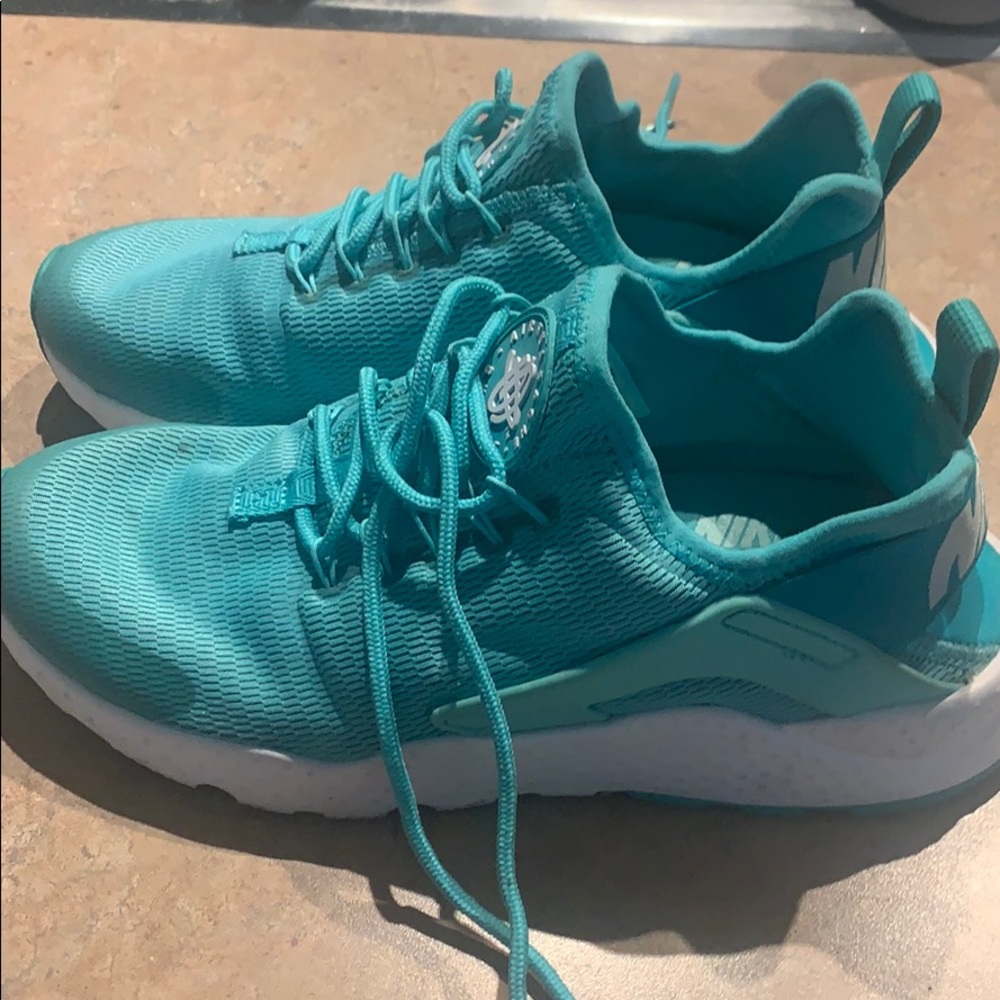 Turquoise Nike Airs